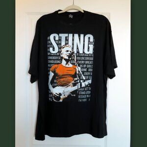 Sting Graphic Band Tshirt XXL 2XL